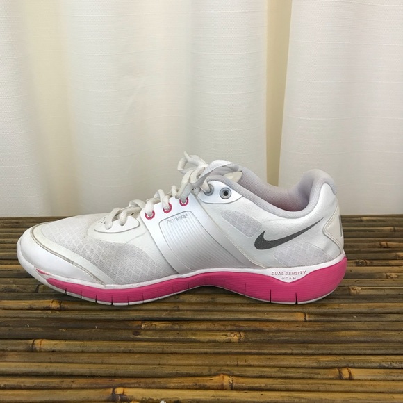 Nike FreeXT White Pink Tennis Shoes Sneakers 7.5 - Picture 3 of 8